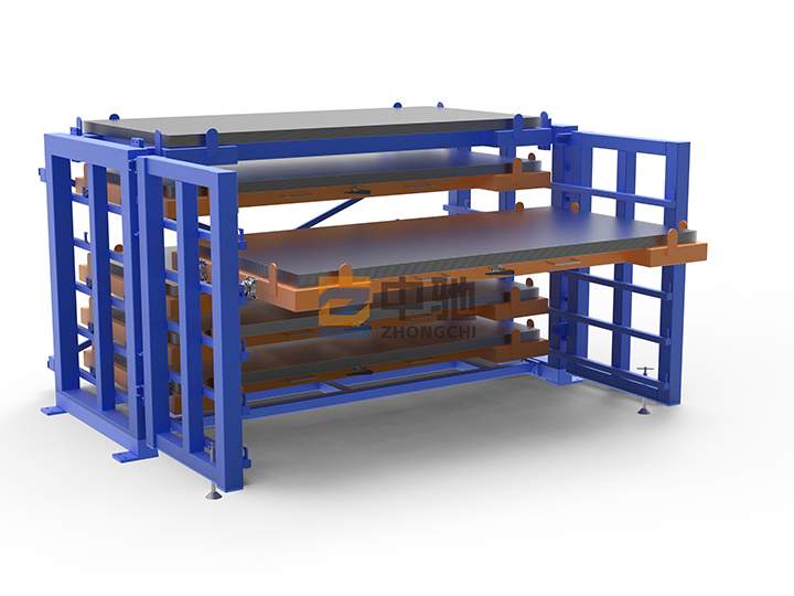 Sheet metal rack